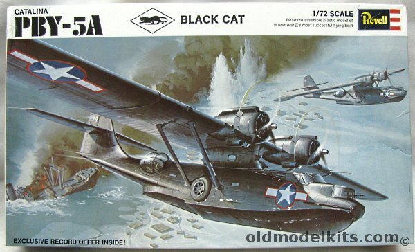 Revell 1/72 PBY-5A Catalina Black Cat - Bagged, H211 plastic model kit